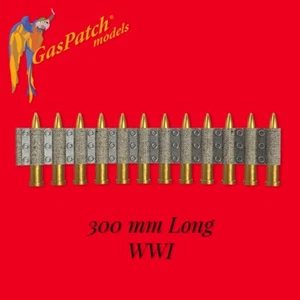 1/24 GasPatch #24154 Flexible Ammo Belt WW1 300mm Long - Picture 1 of 1