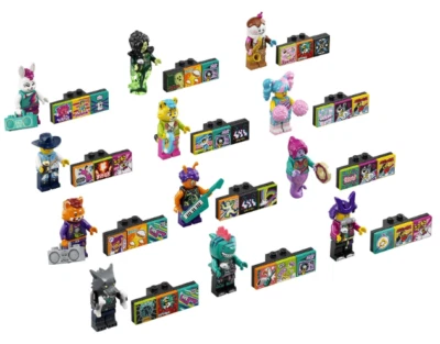 Minifiguras LEGO Vidiyo Bandmates série 1 (43101) - Escolha uma minifigura - Imagem 1 de 2