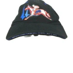 Cappello Churchill Downs con cinturino posteriore Kentucky Derby corse di cavalli 2008 cotone - Foto 1 di 5