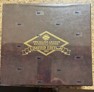 Tarjeta de béisbol Tiffany 2002 Topps edición limitada conjunto sellado numerada 1260/1950 Foto 1 de 2