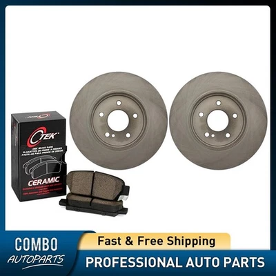 Juego de pastillas de freno de disco trasero C-Tek rotor de freno de disco para Mercedes-Benz E320 1998-2003 Foto 1 de 4