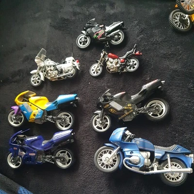 mixed Joblot of kids toy motorbikes dirt bike Kids Gift Christmas gift  - Image 1 of 4
