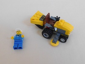 LEGO CITY 7637: FARM MOWER & MINIFIG..ONLY