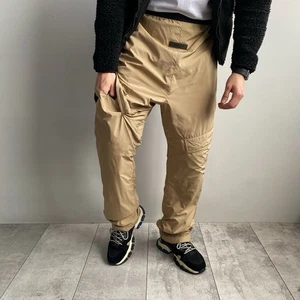 Fear of God FOG Essentials Storm Cargo Pants Seafoam Brown / Black Size XXL - Picture 1 of 15