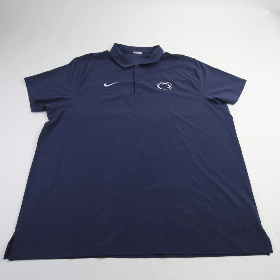 Penn State Nittany Lions Nike Dri-Fit Polo Men's Navy Used - Image 1 of 1