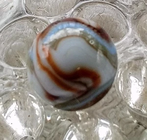 Marmo 3/4" Akro Agata Drizzle Swirl in Bagnato come nuovo. - Foto 1 di 9