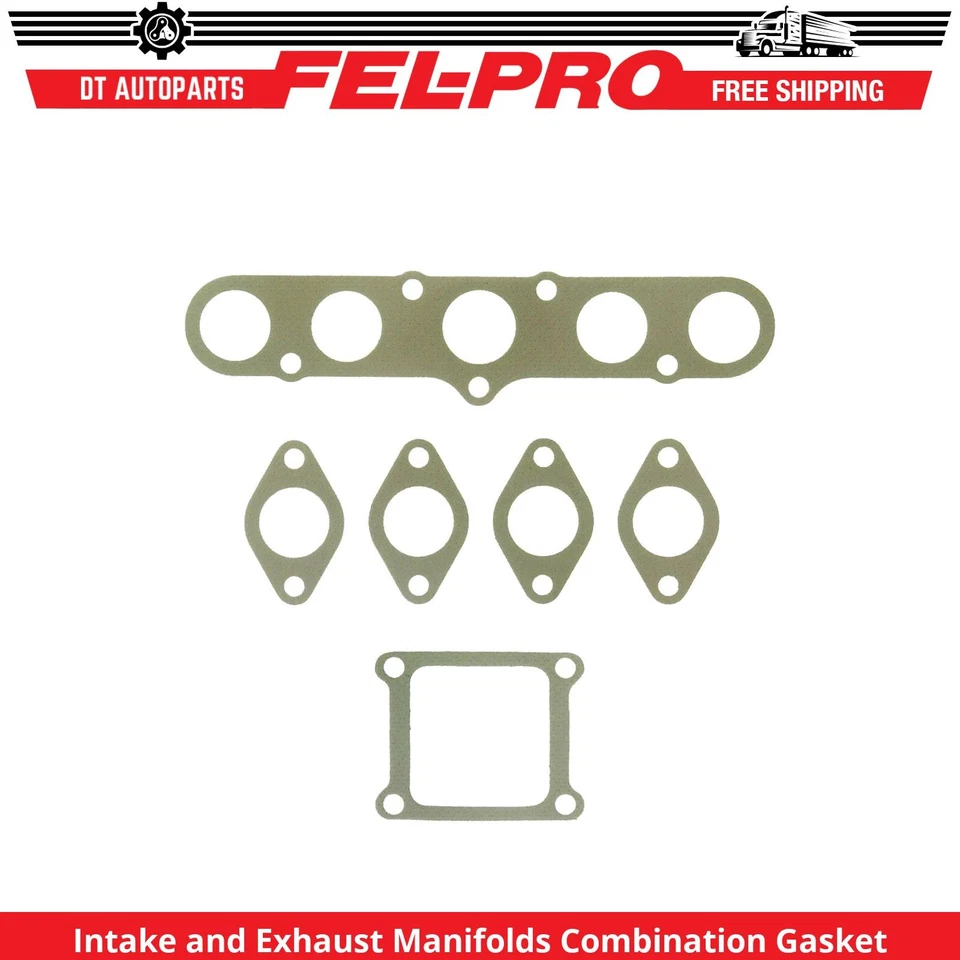 Junta combinada de colectores de admisión y escape Fel-Pro para Dodge M300 1968 4,1 L Foto 1 de 1