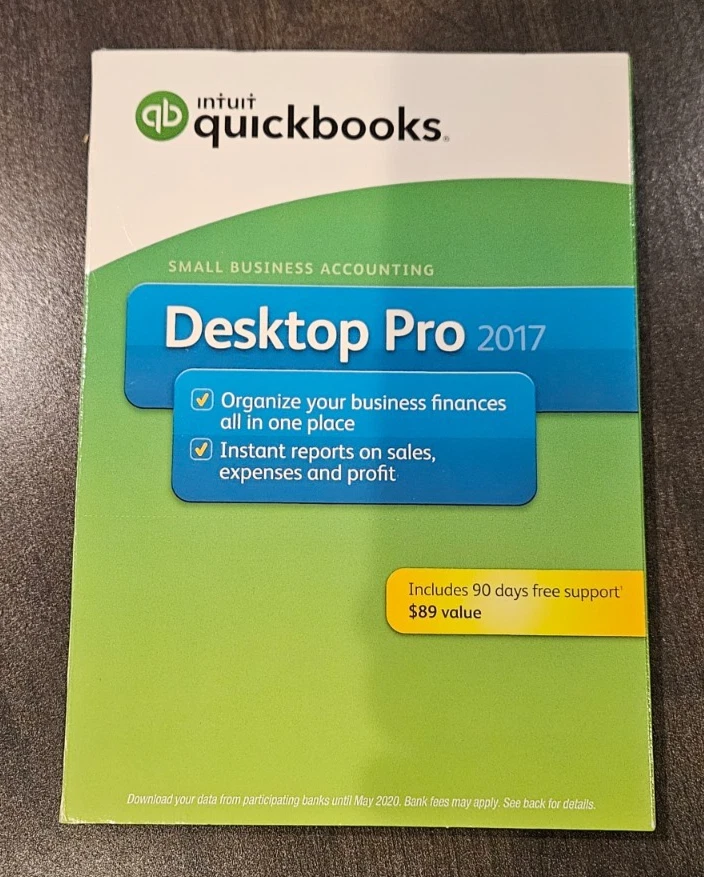 QUICKBOOKS Desktop Pro 2017 Permanent License for Windows PC BRAND NEW - Image 1 of 3