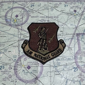 OCP US Air Force USAF Air National Guard Subdued Patch (Rare, Miscolored Planes) - Bild 1 von 2