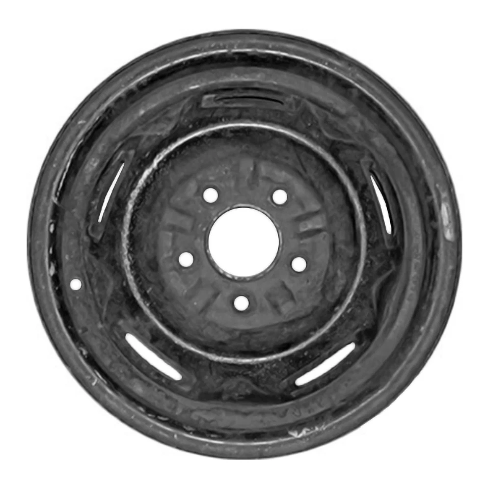 69257 Reconditioned OEM 14in Silver Steel Wheel Fits 1985-1990 Toyota Pickup - Image 1 of 1