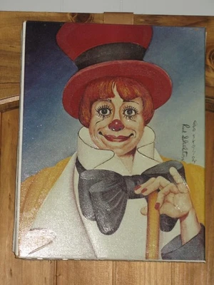 Payaso de payaso Red Skelton, número 1977 de 5.000 EEUC sin marco  Foto 1 de 4