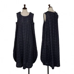 COMME des GARCONS Round-Hem Floral Lace Dress Size XS(K-123165) - Picture 1 of 12