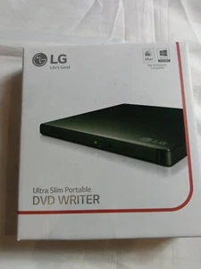 New LG Electronics USB 2.0 Super Multi Ultra Slim Portable DVD Writer Drive - Picture 1 of 4