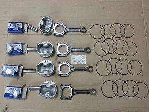GENUINE NEW PISTON AND CON ROD SET HYUNDAI ILOAD/IMAX 2008 - 2015 2.5L DIESEL - Picture 1 of 4