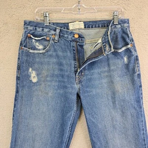 Pantalones de mezclilla vintage American Eagle para hombre 32X34 corte bota Jambe grunge desgastados 32x33 - Imagen 1 de 23
