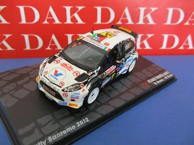 Die cast 1/43 Modellino Auto Ford Fiesta RRC Rally Sanremo 2012 G. Basso - Immagine 1 di 4