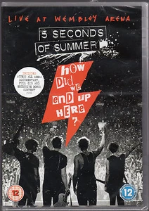 5 SECONDS OF SUMMER - HOW DID WE END UP HERE? DVD Live at Wembley Arena - Picture 1 of 2