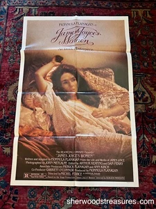 Póster de película 1985 universal de una hoja original de 27"" x 41"" para mujer james joyce - Imagen 1 de 4