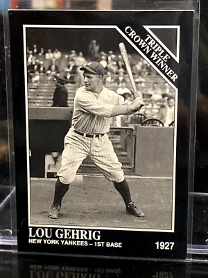 1992 The Sporting News Conlon Collection - #529 Lou Gehrig Ledgend - Image 1 of 2