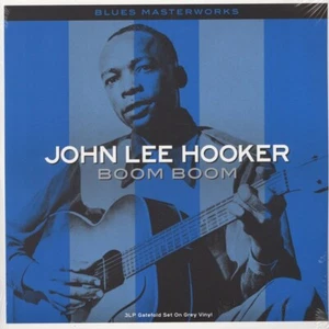 John Lee Hooker – Boom Boom Gatefold Grey Vinyl 3LP *BRAND NEW SEALED* - Picture 1 of 18