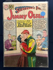 Superman's Pal Jimmy Olsen #56 Vol. 1 "The Son Of Jimmy Olsen" DC Comics '61