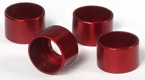 5/16" Bolt Covers, Pack of 4: Red             - Picture 1 of 2