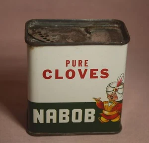 LATA/LATA VINTAGE NABOB CLAVO PURO 1/2 0Z. NABOB FOODS VANCOUVER CANADA - Imagen 1 de 6