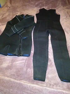 Oceanic Farmer John 2 Piece Wetsuit Size ML - Picture 1 of 10
