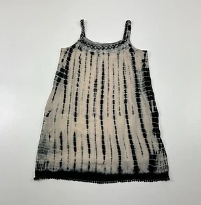 Luxuriöses Damen Größe S Batik Slip Tank Kleid Boho Hippie Y2K - Bild 1 von 14