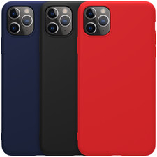 Nillkin Rubber Wrapped Protective Case TPU Back Cover For Various Phones Plain