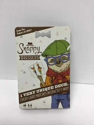 Snappy Dressers Card Game MAKERS OF UNO NEW New Sealed - Image 1 of 4