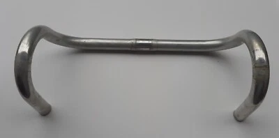 Piega manubrio bici corsa epoca, in alluminio, larghezza cm 40, Bianchi Colnago - Immagine 1 di 3