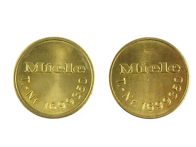 Miele Wertmarke Wertmarken T.-Nr. 1699350 original 21 Stück
