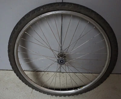 Laufrad Vorderrad 26 Zoll / Shimano LX Nabe + Reifen / Defekt (A023-324) - Bild 1 von 3