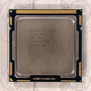 Intel® Core™ i5-750 Processor CPU + stock cooler, 8M Cache, 2.66 GHz, Quad core - Picture 1 of 4