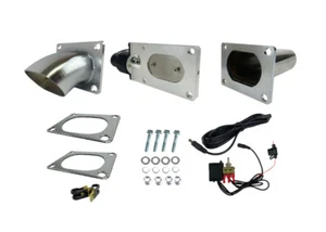 Granatelli 3.0in Oval Stainless Steel Electronic Exhaust Cut - Picture 1 of 3