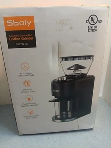 Sboly Coffee Grinder Automatic Conical Burr COFFEE GRINDER SBOLY Model CG9702-UL - Picture 1 of 3