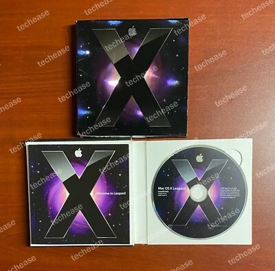 Apple OS X Leopard 10.5 (Family Pack, MB022Z/A) -Excellent Packaging & Booklet - Image 1 of 4