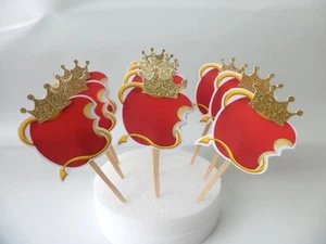 Descendants Cupcake Toppers, Party Cake Decor, SET OF 10 - Picture 1 of 7