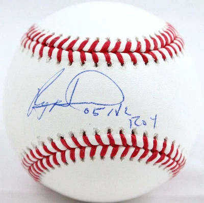 Ryan Howard Autographed Rawlings OML Baseball w/05 NL ROY-JSA W *Blue - Image 1 of 4
