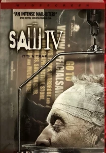 Saw IV (DVD, 2008, Widescreen) - Picture 1 of 2