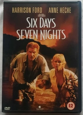 SIX DAYS, SEVEN NIGHTS - HARRISON FORD, ANNE HECHE - REG 2 PAL DVD - Image 1 of 2