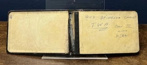 Vtg 1980’s TWA Airplane Mechanic Log Notebook Notepad Book - Picture 1 of 6