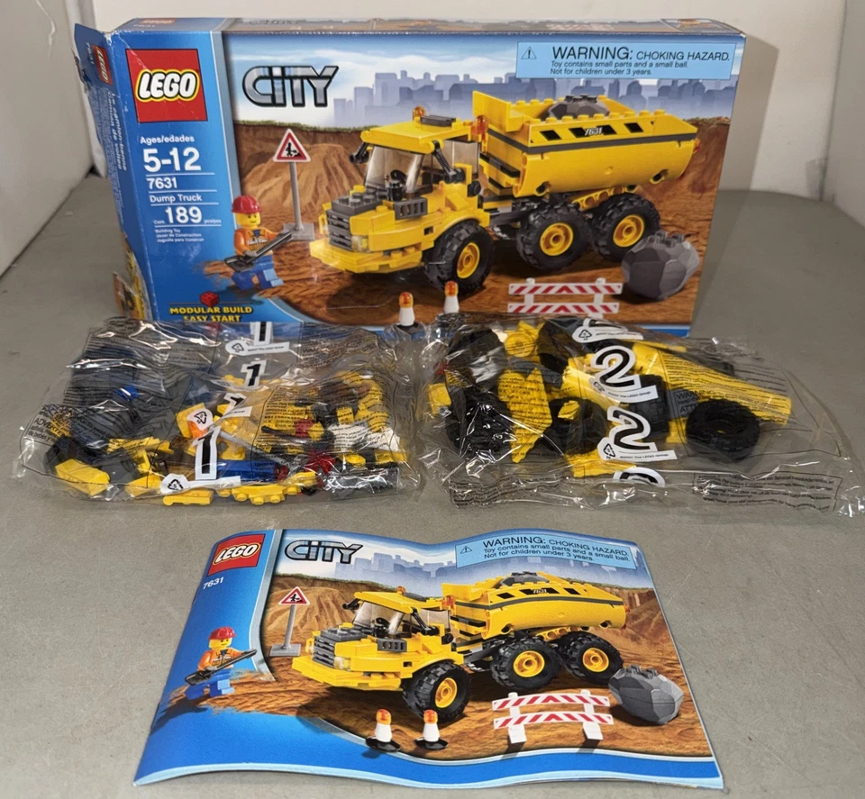 LEGO City: Dump Truck (7631) New Open Box Vintage - Image 1 of 4