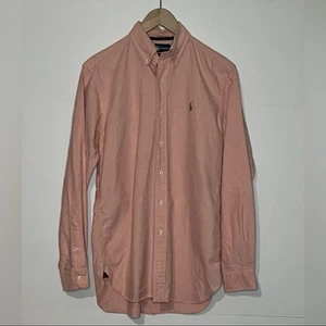 Ralph Lauren Classic Fit Men’s Button Down Shirt Size S Summer Preppy Color Pony - Picture 1 of 7