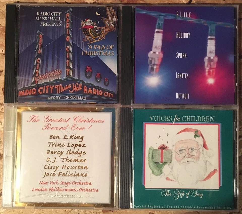 Christmas  4 CD lot - Mitch Ryder - Trini Lopez - Smokey Robinson - Ben E. King — 第 1/2 张图片