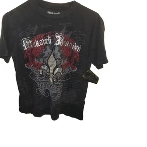 Makaveli Branded Gray Short Sleeve Shirt Top Adult Small 8/10 NEW NWT - Picture 1 of 6