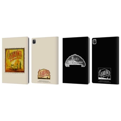 OFFICIAL CASABLANCA GRAPHICS LEATHER BOOK WALLET CASE COVER FOR APPLE iPAD - Image 1 of 4