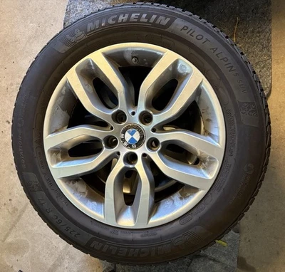 Michelin Winterreifen Pilot Alpin5 225/60 R17 Auf Original BMW Felgen - Bild 1 von 4