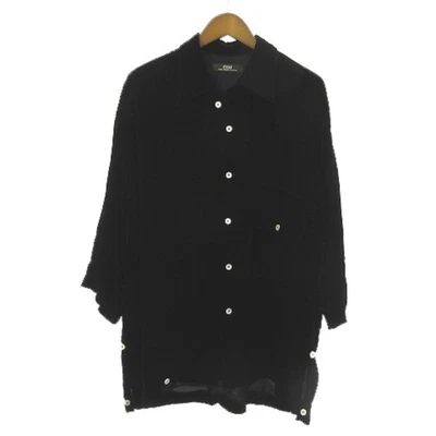 CAMISA ESSAY ES18SH-01 24SS CACHECOUER SS TERCIOPELO 3 4 manga negra L usada 155a6cfe Foto 1 de 3